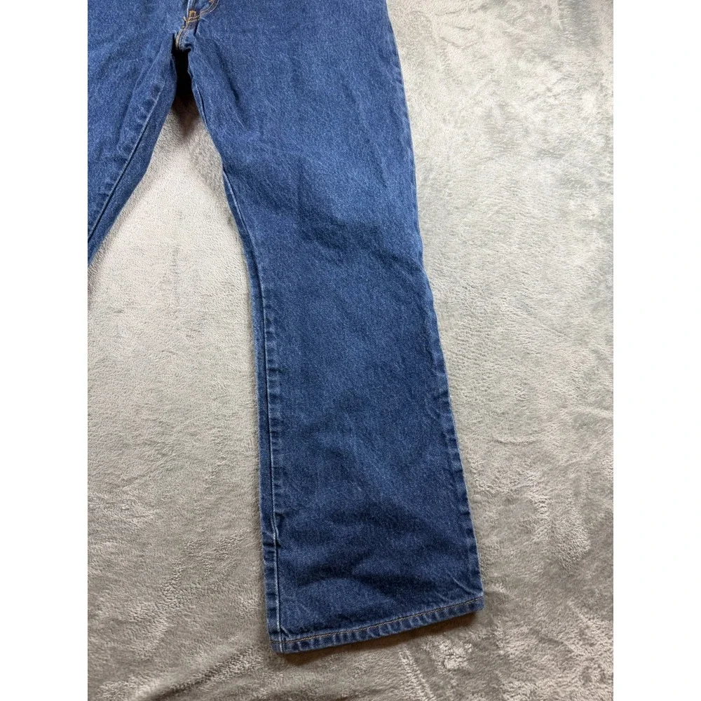 Vtg Levis 517 Boot Cut Jeans Mens 36x30 Blue Denim Red Tab Mexico